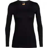 Icebreaker W 200 Oasis Long Sleeve Crewe black (IB001) XL