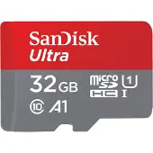 SanDisk Ultra microSDHC UHS-I Speicherkarte + Adapter– 32 GB
