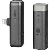 Boya BY-WM3U Mikrofon Grau Handy/Smartphone Mikrofon