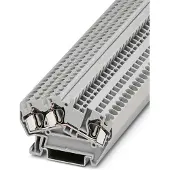 Phoenix Contact TB,Spring-cage,Width:6.2mm,grey