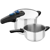 Monix Express-Kessel Set M570005 (2 pcs) Edelstahl