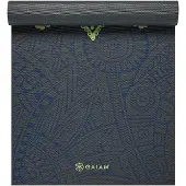 Gaiam - 6 mm Premium Printed Yoga Mat - Yogamatte Gr 61 cm x 173 cm x 0,6 cm oliv