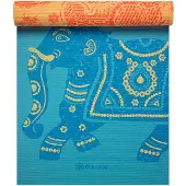 Gaiam Yoga Matte türkis/orange 6 mm