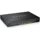 Zyxel XS1930-12HP-ZZ0101F, Managed, L3, 10G Ethernet (100/1000/10000), Power over Ethernet (PoE), Rack-Einbau