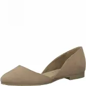 Marco Tozzi Damen Schnürer 22101-408 Farbe: Beige Größe: 38