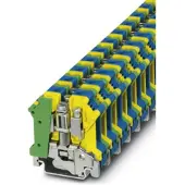 Phoenix Contact TB,Screw,Width:20.4 mm,green-yellow-blue