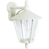 Albert 681816 Wandleuchte Typ Nr. 1816 - Farbe: weiß, für 1 x Lampe, E27