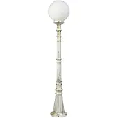 Albert 672014 Wegeleuchte Typ Nr. 2014 - Farbe: weiß-gold, für 1 x Lampe, E27