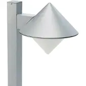 Albert 692026 Wegeleuchte Typ Nr. 2026 - Farbe: Silber, für 1 x Lampe, E27