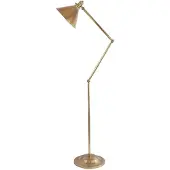 Elstead Lighting Elstead Provence Stehleuchte E27 Gealtertes Messing