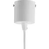 Ideal Lux 104935 Look Pendelleuchte Zylinder Ø 6cm Weiß Zylinder