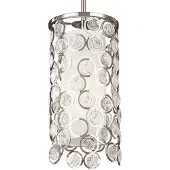 Elstead Lighting Lexi Pendelleuchte nickel poliert Feiss FE-LEXI-MP