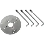 SLV Betonanker-Set für Sockel- und Wegeleuchten