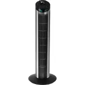 Cecotec EnergySilence 890 Skyline, Haushaltsturmventilator, Schwarz, Silber, Flur, Tasten, Kabellos, 7,5 h, LCD