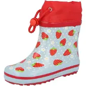Beck Mädchen Erdbeere Gummistiefel, Blau, 24 EU