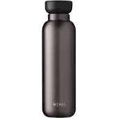 Mepal Ellipse Thermoflasche 500 ml, Robuste und langlebige Trinkflasche aus doppelwandigem Edelstahl, Farbe: titanium