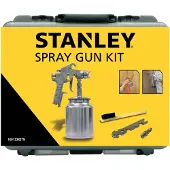 Stanley Farbsprühpistole für Kompressor 160123XSTN - inkl. Aufbewahrungskoffer,