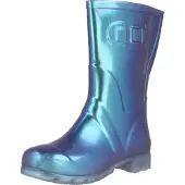 Beck Damen Glossy Gummistiefel, Türkis, 40 EU
