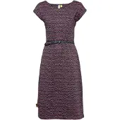 Alife & Kickin Jerseykleid , Damen, Gr. XS, Normalgrößen, bunt (marine), 65% Baumwolle, 35% Polyester, Kleider Jerseykleid