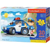 Castorland Police Patrol Puzzle 20 Teile maxi C-02252-1