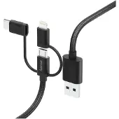 Hama 3in1-Micro-USB-Kabel mit Adapter