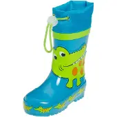 Playshoes Uni Kinder Krokodil Gummistiefel, Krokodil, 24/25 EU