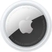 Apple AirTag, Artikel, Finder, Silber, Weiß, Staubresistent, Spritzwassergeschützt, Regensicher, IP67, CR2032