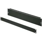 Rittal 1U 19-Zoll Blindplatte Schwarz RAL9005 - 7151005 [2 Stück]