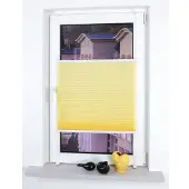 Liedeco Klemmfix-Plissee, 60x150 cm - gelb