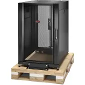 APC AR3006SP NetShelter SX, 18 HE Server Rack-Gehäuse, 600 mm x 900mm, mit schwarzen Seitenteilen und stoßdämpfendem Shock Packaging