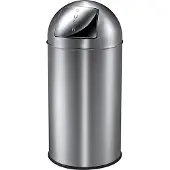 EKO - Pushcan 40 Liter - Stainless steel - Matt Edelstahl