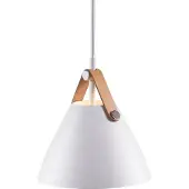 DFTP Hängeleuchte Strap, Ø 16,5 cm, weiß