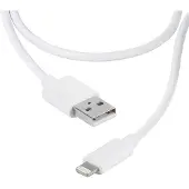 Lindy ViVancoLightning USB-Datacable, 2 m, Lightning, USB A, Weiß, Gerade, Gerade