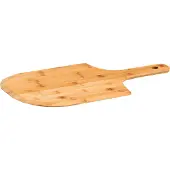 Zeller Pizzaschneidebrett PRESENT "Bamboo", beige (natur), B:30,5cm H:1,2cm L:53,5cm, Bambus, Schneidebretter, Pizzaschneidebrett, zum Servieren von Pizza, Topseller