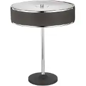 Jupiter Tischleuchte JAZZ 1217 Modern 2-flammig E14 Chrom Grafit Stahl Plexi Tischlampe Wohnzimmer Büro