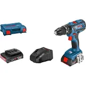 Bosch Powertools Professional Gsb 18v-28+2x2.0ah+l-case Elektrischer Schraubendreher