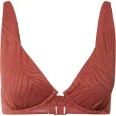 Roxy Damen Wild Babe Bikini Oberteil rot - L