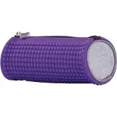 Cass film beutel mit Silikonplatte und Pixeln 20 cm lila
