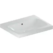 Geberit Aufsatzwaschtisch iCon 60x48cm, o HL, m Ü, f Arb.Pl., w K-Tect