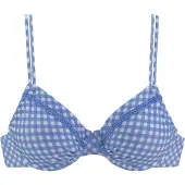 Buffalo Bügel-Bikini-Top "Karo" mit Zierborte
