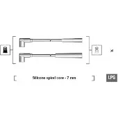 MAGNETI MARELLI Zündleitungssatz 941095100582 für FIAT