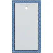 Geberit Rechteckduschwanne Olona 90x100 cm, Höhe 4 cm, Ablauf hinten mittig, weiß/ matt, 550.910.00.1