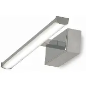 FABAS LUCE LED-Wandleuchte Nala, chrom, Breite 30 cm