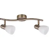 Rabalux Moderner Spot Soma 2-armig bronze|weiß