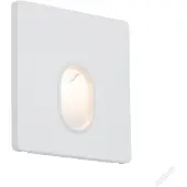 Paulmann LED Wandleuchte "Einbauleuchte eckig Weiß 1,7W", weiß, 1, H: 7,8cm, 1 Stk., Leuchten, LED Wandleuchte