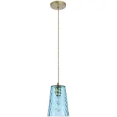 Rabalux 5226 Pendelleuchten Azurine E27 1x MAX 40 Metall Glas golden