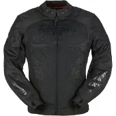 Furygan 6375-100 Jacke Atom vented Schwarz M Schwarz