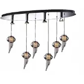ITALUX PND-2424-1L-WH Pendelleuchte Palermo D320mm 1x40W E27 weiß