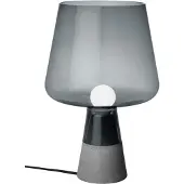 Iittala Leimu Lampe grau , Höhe: 38 cm