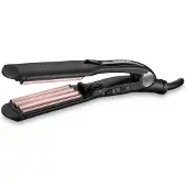 BaByliss 2165CE Lockenstab Crimper schwarz/Rose mit Keramik-Tourmalin-Beschichtung